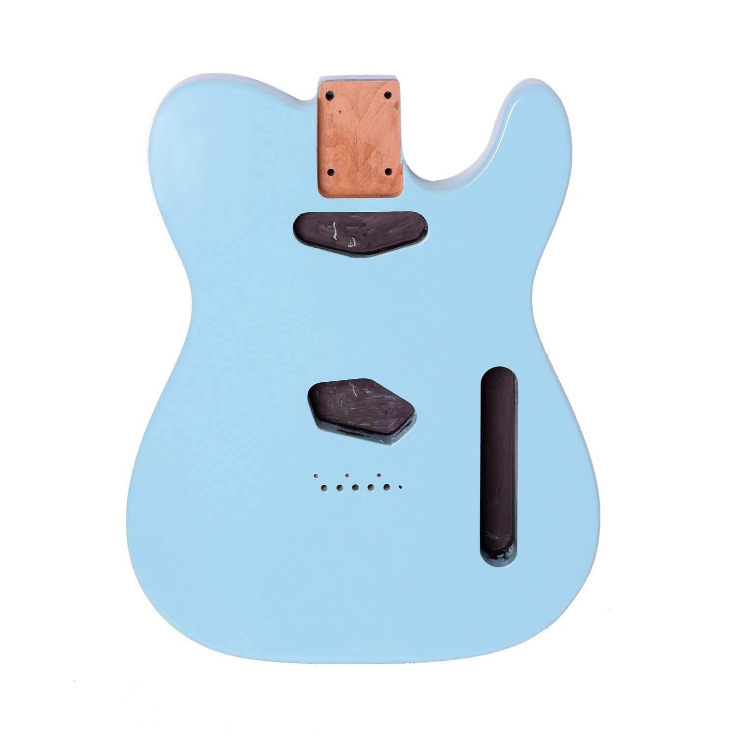 FretPrime American Alder Tele Body SS — Sonic Blue