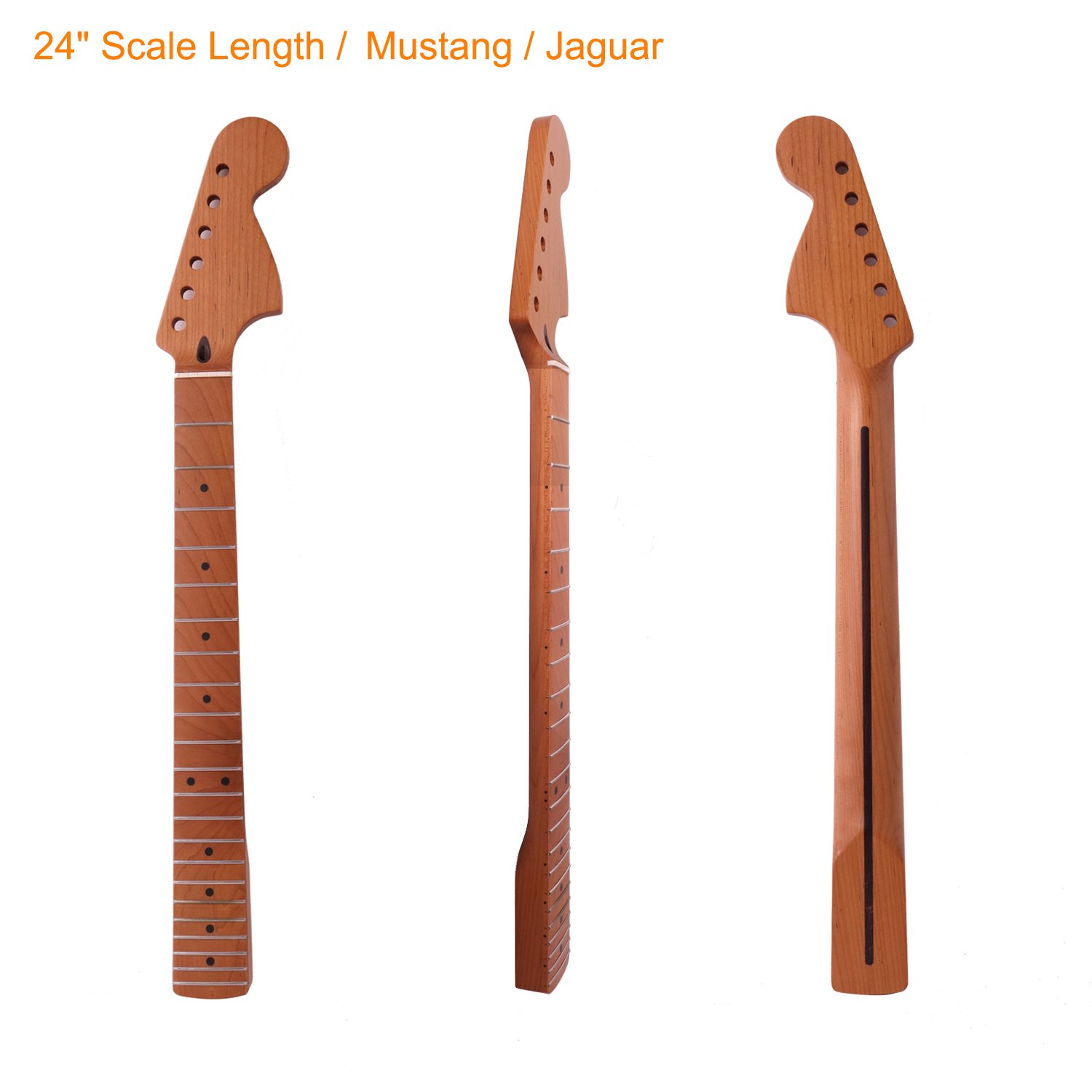 FretPrime Strat Rosewood Fretboard Congolese Mahogany Neck — 9.5" Radius, Gloss