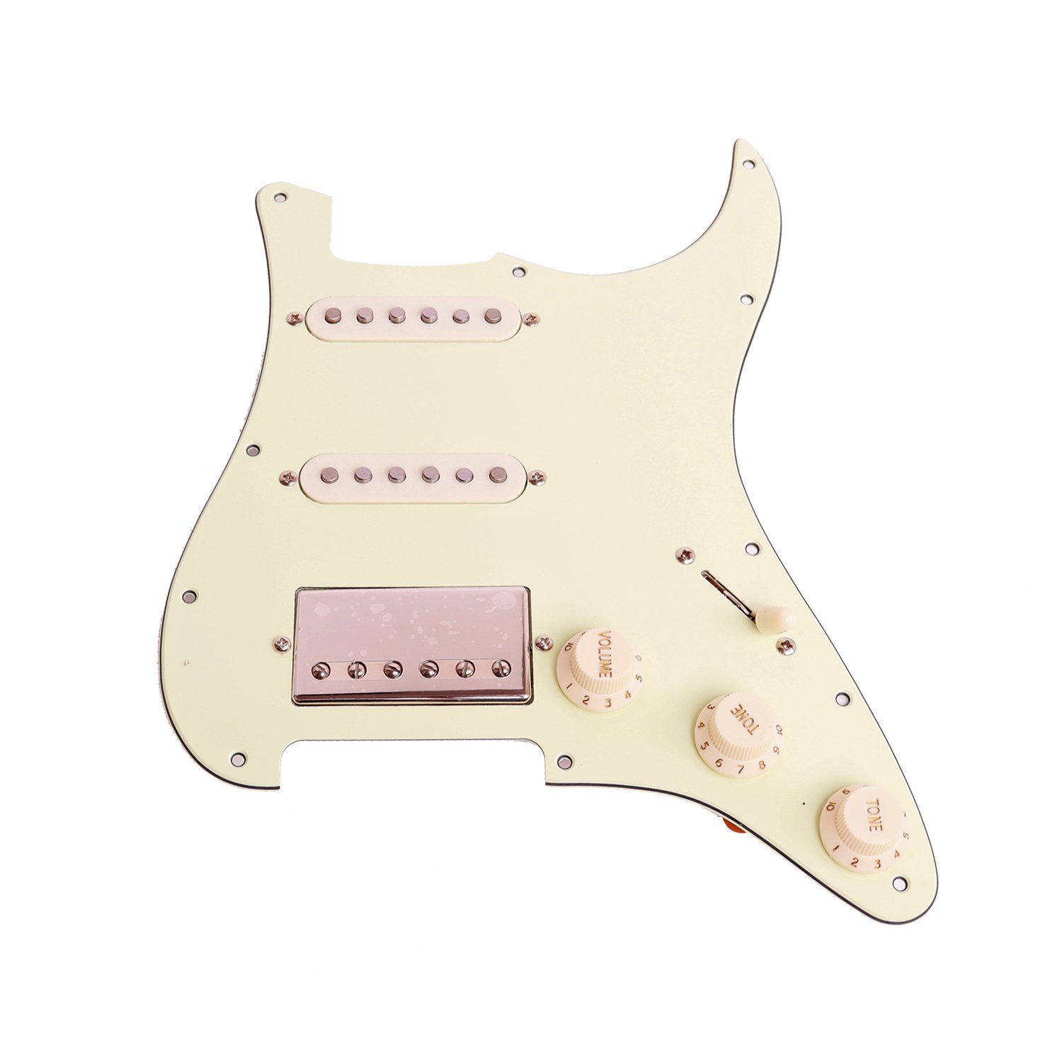 FretPrime Vintage 54s Single Coil Alnico V Pickup Set — Mint Green